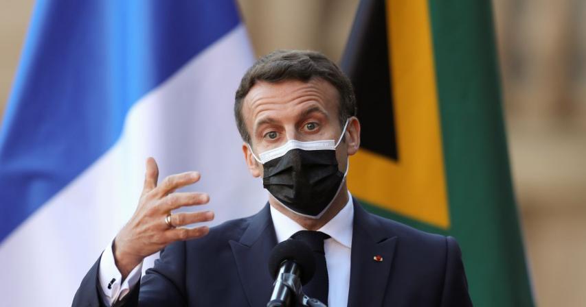 Macron says France will help Africa make more COVID-19 vaccines locally 