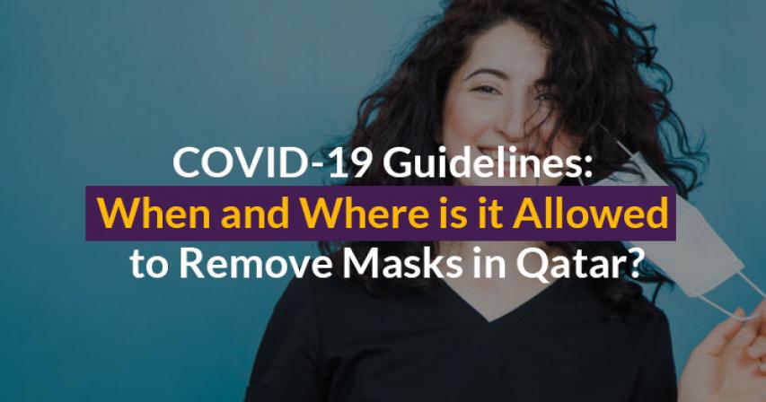 mask exemptions qatar, mandatory masks qatar, no masks qatar, wear masks qatar, mandatory masks in doha, vaccinated people masks