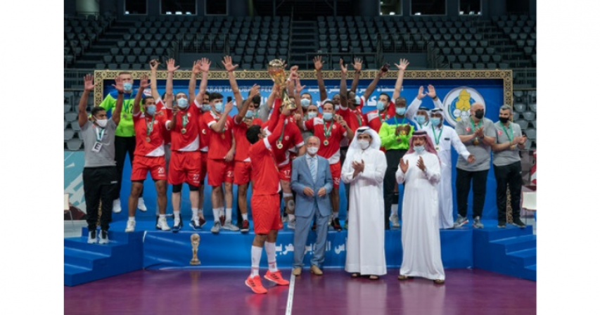 Sheikh Joaan Crowns Al Shamal Champions of Third Arab Super Cup for Handball