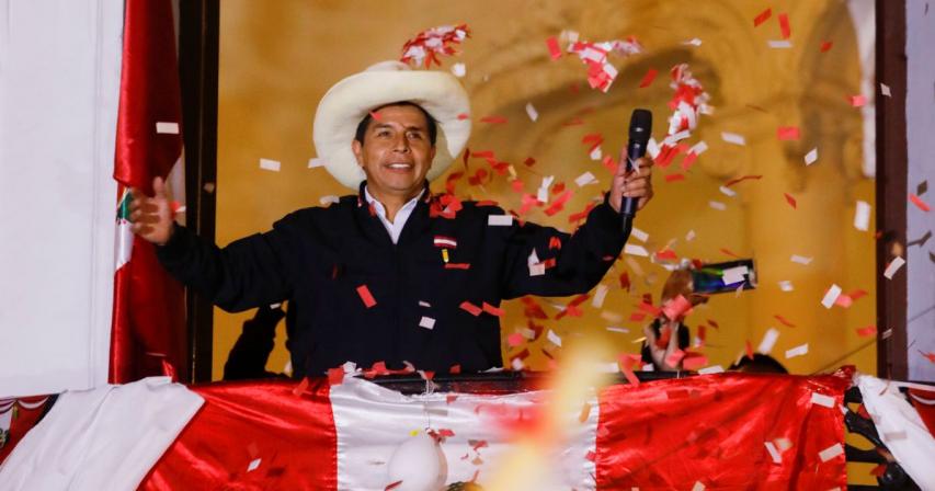 Victory in sight for Peru´s Castillo with 70,000 vote margin as fraud claims muddy water 