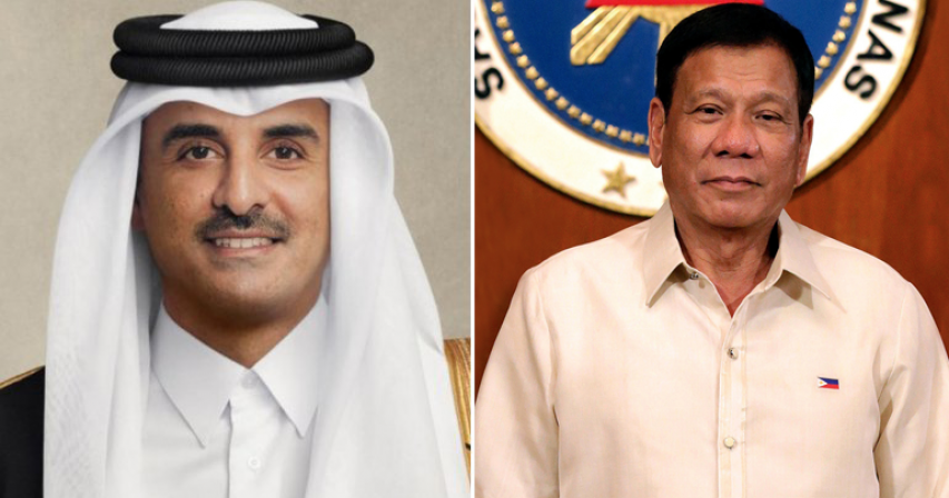 Qatar's Amir sends congratulations to President of the Philippines
