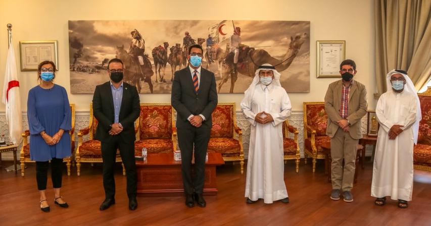 QRCS Strengthens Humanitarian Ties with ICRC