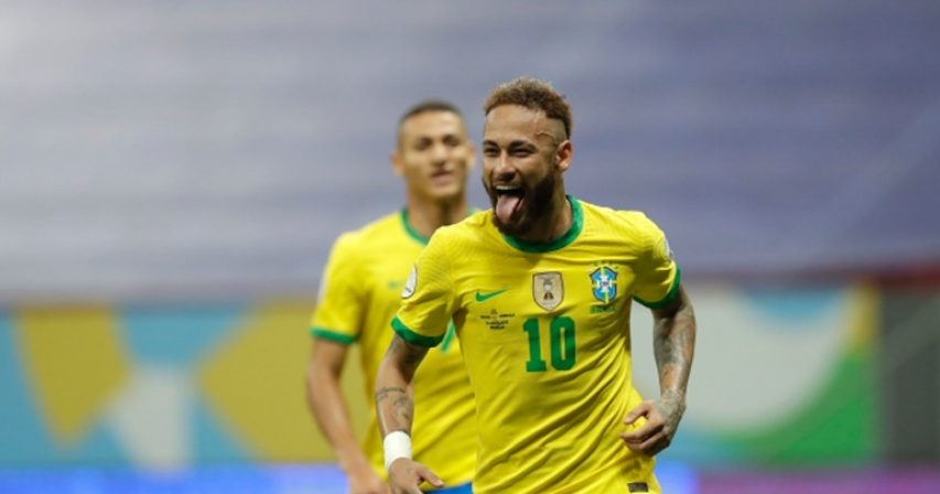 Neymar helps Brazil cruise to Copa win over Venezuela