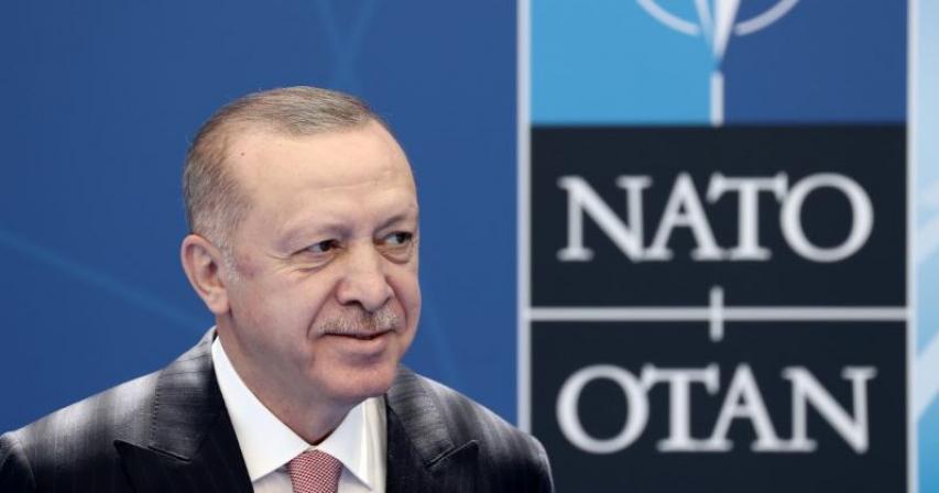 Erdogan, at NATO meet, praises revival of Turkey-Greece dialogue