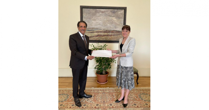 Czech Foreign Ministry Receives Copy of Credentials of Qatari Ambassador