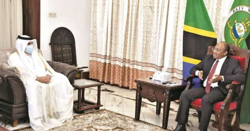 Zanzibar President Meets Qatar's Ambassador