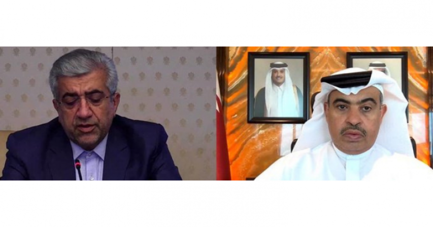 Industry Minister meets Iran’s Energy Minister via video platform