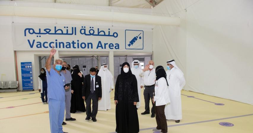 One of World's Largest Vaccination Centres Opens in Qatar
