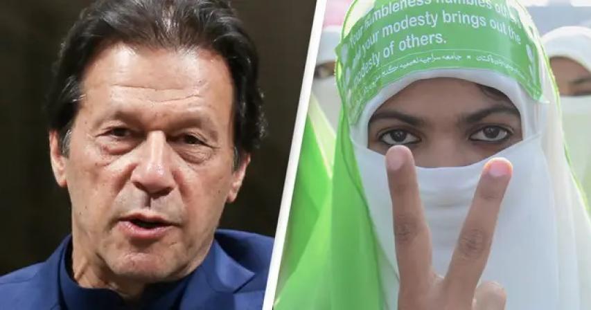 Pakistan Prime Minister Imran Khan Blames Women’s Clothes For Country’s Rising Number Of Rapes