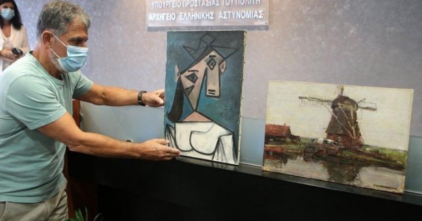 Picasso painting found as builder arrested over art heist