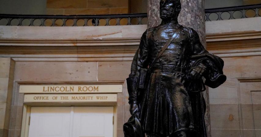 U.S. House passes bill to remove Confederate statues from Capitol