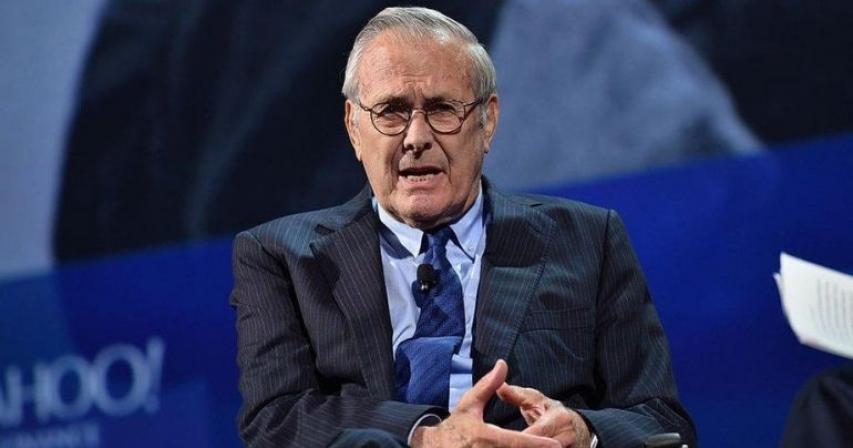 Donald Rumsfeld: Ex-US defence secretary dies aged 88