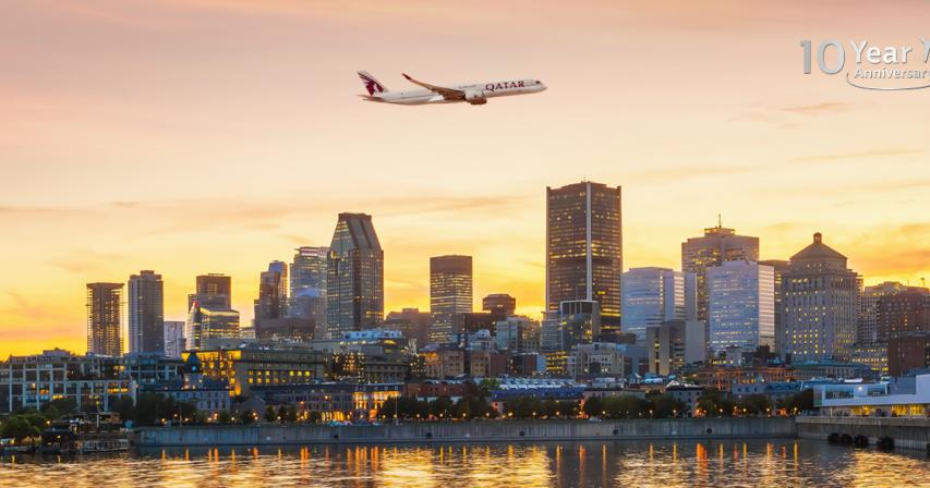 Qatar Airways Celebrates 10 Years Of Flying To Canada