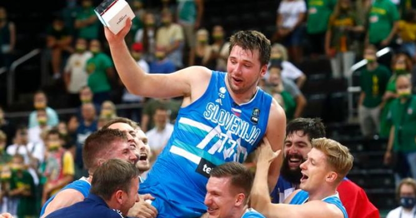 NBA star Doncic leads Slovenia into Tokyo Olympics