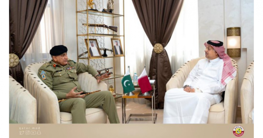 Deputy PM and Defense Minister Meets Pakistani Chief of Staff