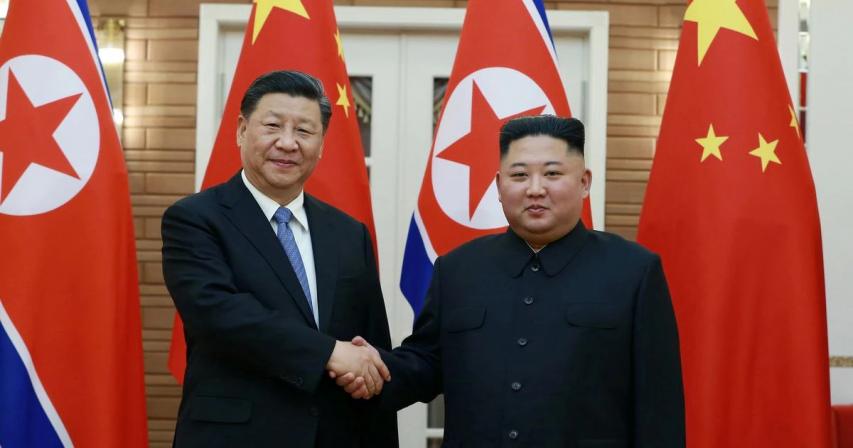 Leaders of N.Korea, China vow greater cooperation in face of foreign hostility
