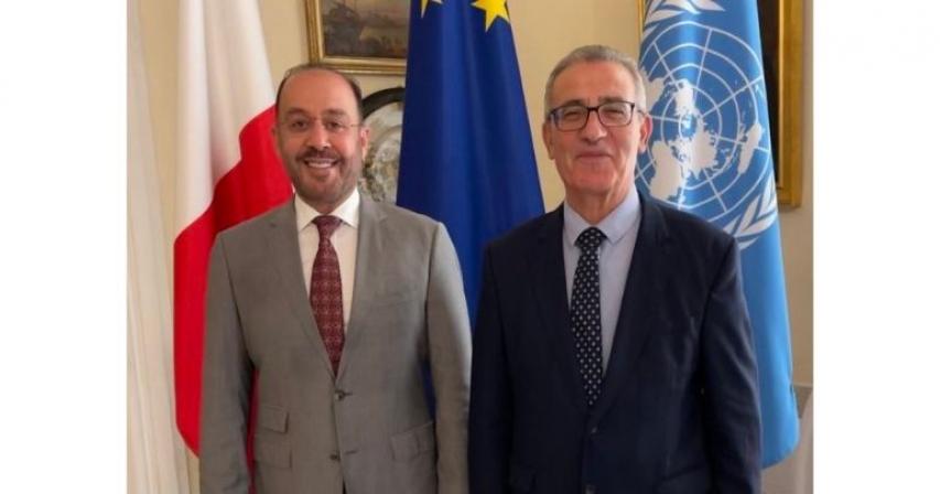 FM of Malta meets Acting Charges d’Affaires of the Embassy of Qatar 