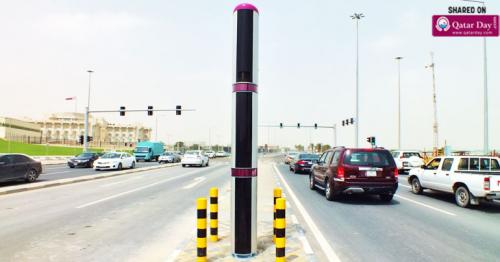 Locations of the 17 roads in Qatar with mobile radars (Thursday, March 14, 2019)


