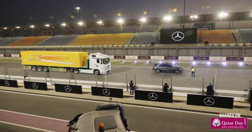NBK Automobiles launches Mercedes-Benz all-new Actros and Arocs, along with the Multi-Purpose Sprinter at Losail International Circuit