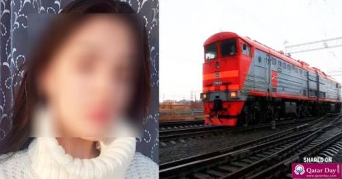 Girl Dies while taking selfie on railway line and being hit by train  