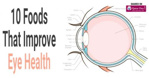 Top 10 Foods For Healthy Eyes
