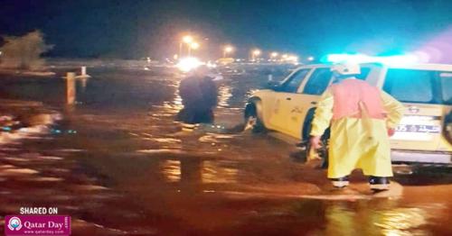 Six expats rescued from flash floods in Oman