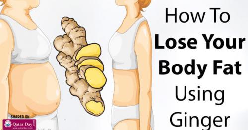 Here Is How To Get Rid Of The Excess Pounds and Fat With Ginger