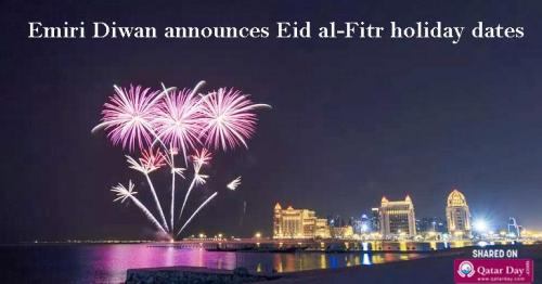 Eid Al Fitr holidays announced in Qatar