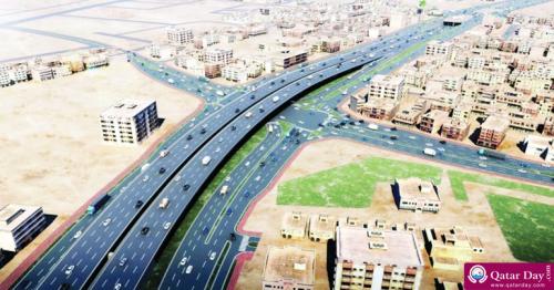  Ashghal Opens Friday 850m New Bridge Partially on Sabah Al Ahmad Corridor
