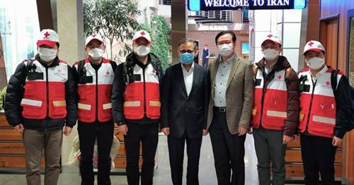 Chinese Medical Experts Arrive in Tehran