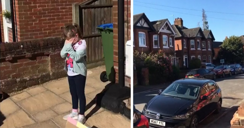 Whole Street Sings Happy Birthday To Eight-Year-Old Girl During Isolation