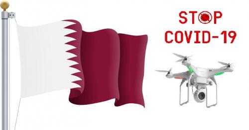 Qatar Uses Drones with Built-in Speakers to Broadcast Covid-19 Awareness