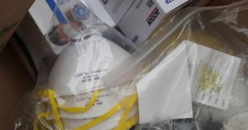 Man finds 30,000 forgotten N95 masks in storage