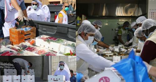 Free meals and vegetables in Qatar during Covid-19 outbreak