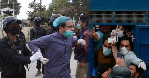 53 doctors arrested in Pakistan after protesting over lack of Covid-19 safety equipment
