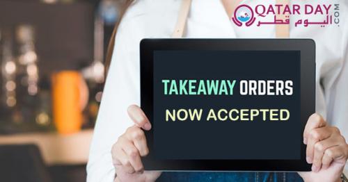 Takeaway orders now accepted again in restaurants and cafes in Qatar