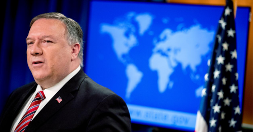 Pompeo warns China over interference with U.S. journalists in Hong Kong