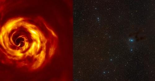 This may be the first image of a baby planet coming into existence
