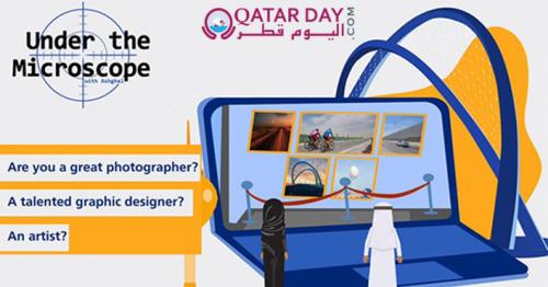 Calling all photographers and artists in Qatar, join the 'Under the Microscope with Ashghal' art contest