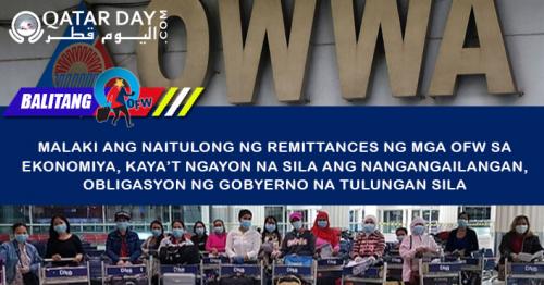 Malacañang, kinalampag ang OWWA sa ulat na walang makain at pambayad renta ang OFWs na nasa ibang bansa