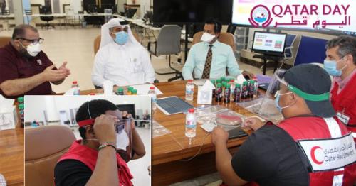 Qatar Red Crescent Society to receive 1,000 3D-printed face shields from Texas A&M University at Qatar