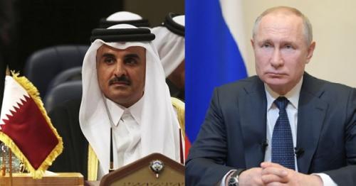 Russian President Putin, Qatar Amir discuss energy cooperation in phone call