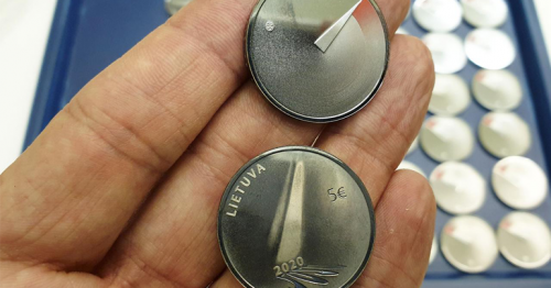 Lithuania mints 'coin of hope' to remember year of pandemic