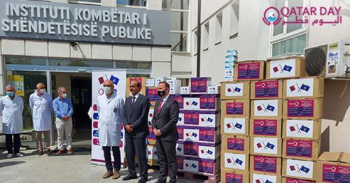 Qatar Charity delivers medical aid to Kosovo’s Ministry of Health