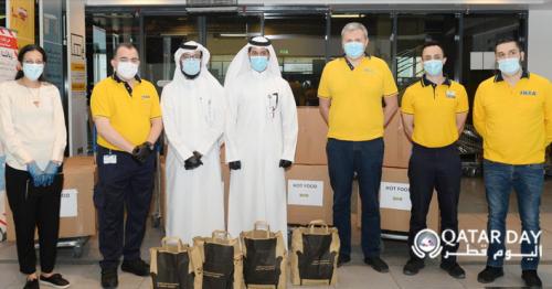 IKEA joins Qatar Charity to distribute 4000 meals to corona-affected