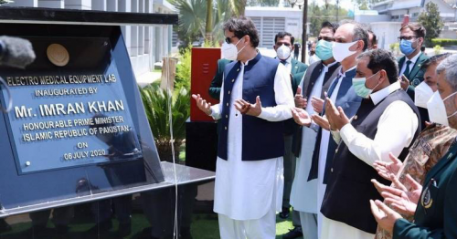 Imran Khan inaugurates Pakistan's first indigenous ventilator manufacturing facility