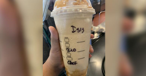 Muslim woman files discrimination charge after she says a Target Starbucks barista wrote 'ISIS' on her cup