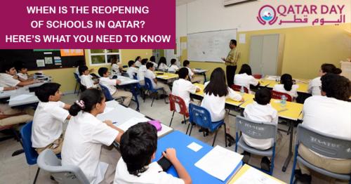When Will the Schools in Qatar Be Opened Again? Read More Here