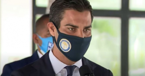 Miami's mayor asks people to wear face masks in their own homes to reduce the spread of coronavirus within families
