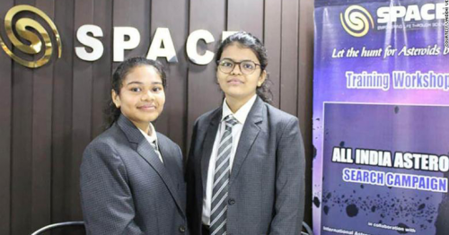 Indian schoolgirls discover asteroid moving toward Earth